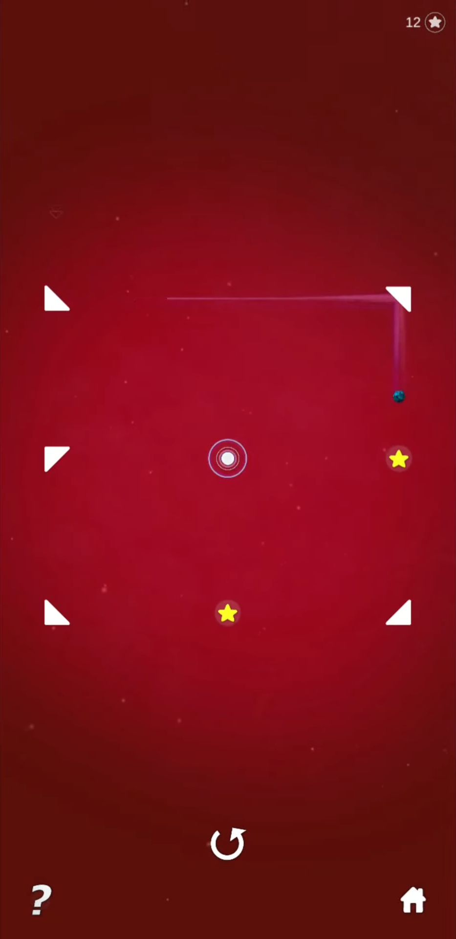Скачать Meteorite Ball Reflection and Recoil Brain Teaser: Android С реалистичной физикой игра на телефон и планшет.