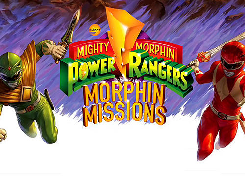 Скачать Mighty morphin: Power rangers. Morphin missions: Android Шутер с видом сверху игра на телефон и планшет.