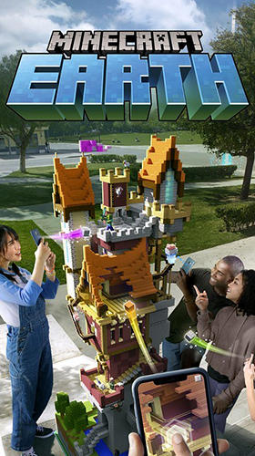 Скачать Minecraft Earth: Android Необычные игра на телефон и планшет.
