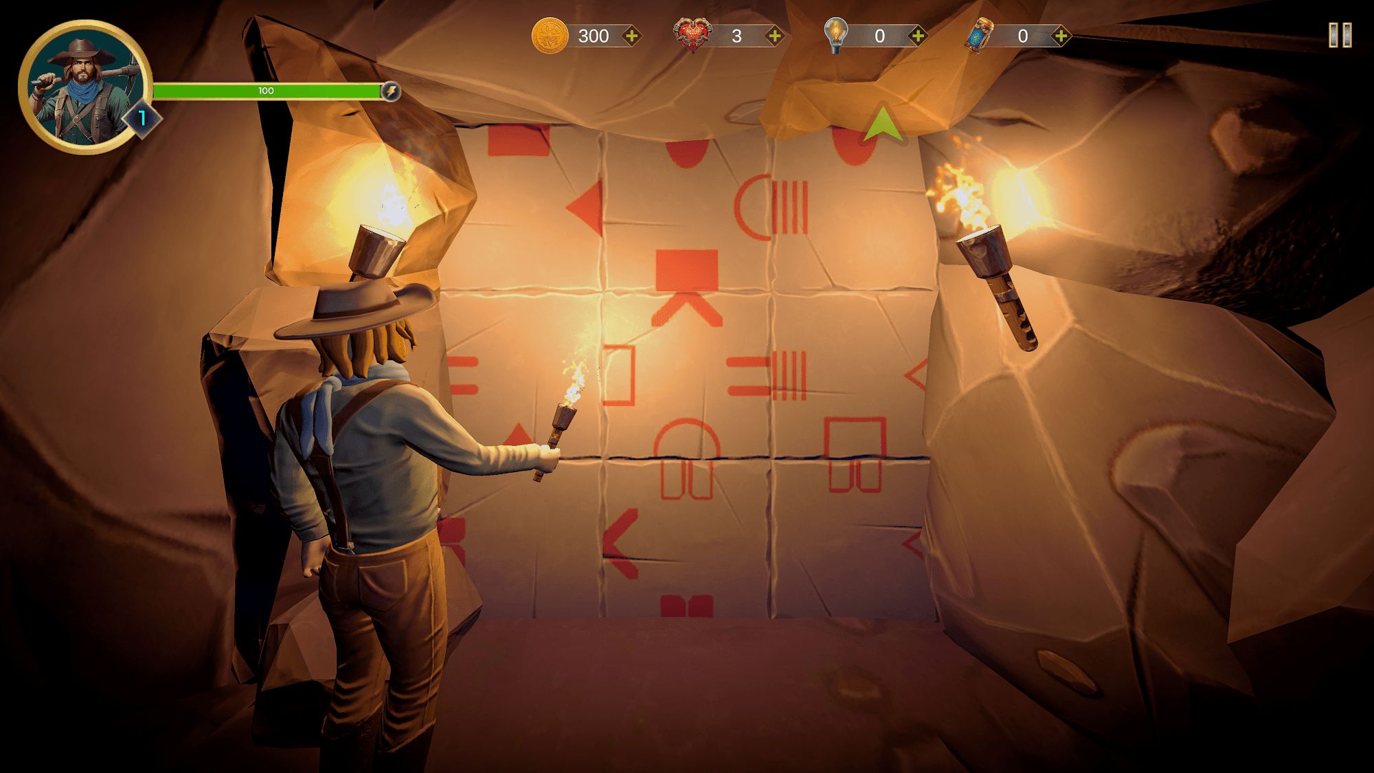 Скачать Miner Escape: Puzzle Adventure: Android Головоломки игра на телефон и планшет.