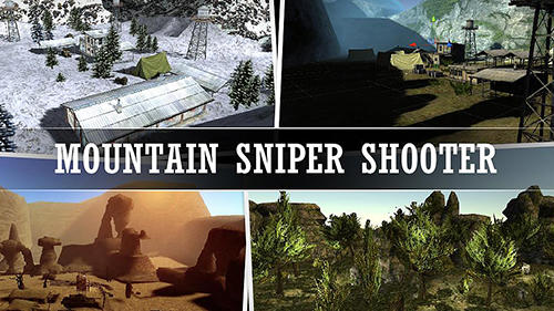 Mountain sniper shooting