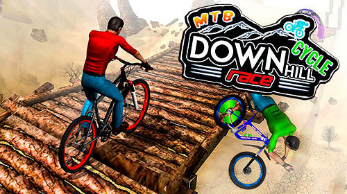 MTB downhill cycle race