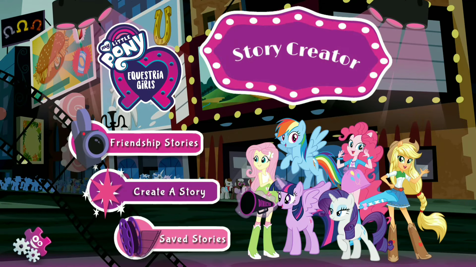 Скачать My Little Pony: Story Creator: Android Для детей игра на телефон и планшет.