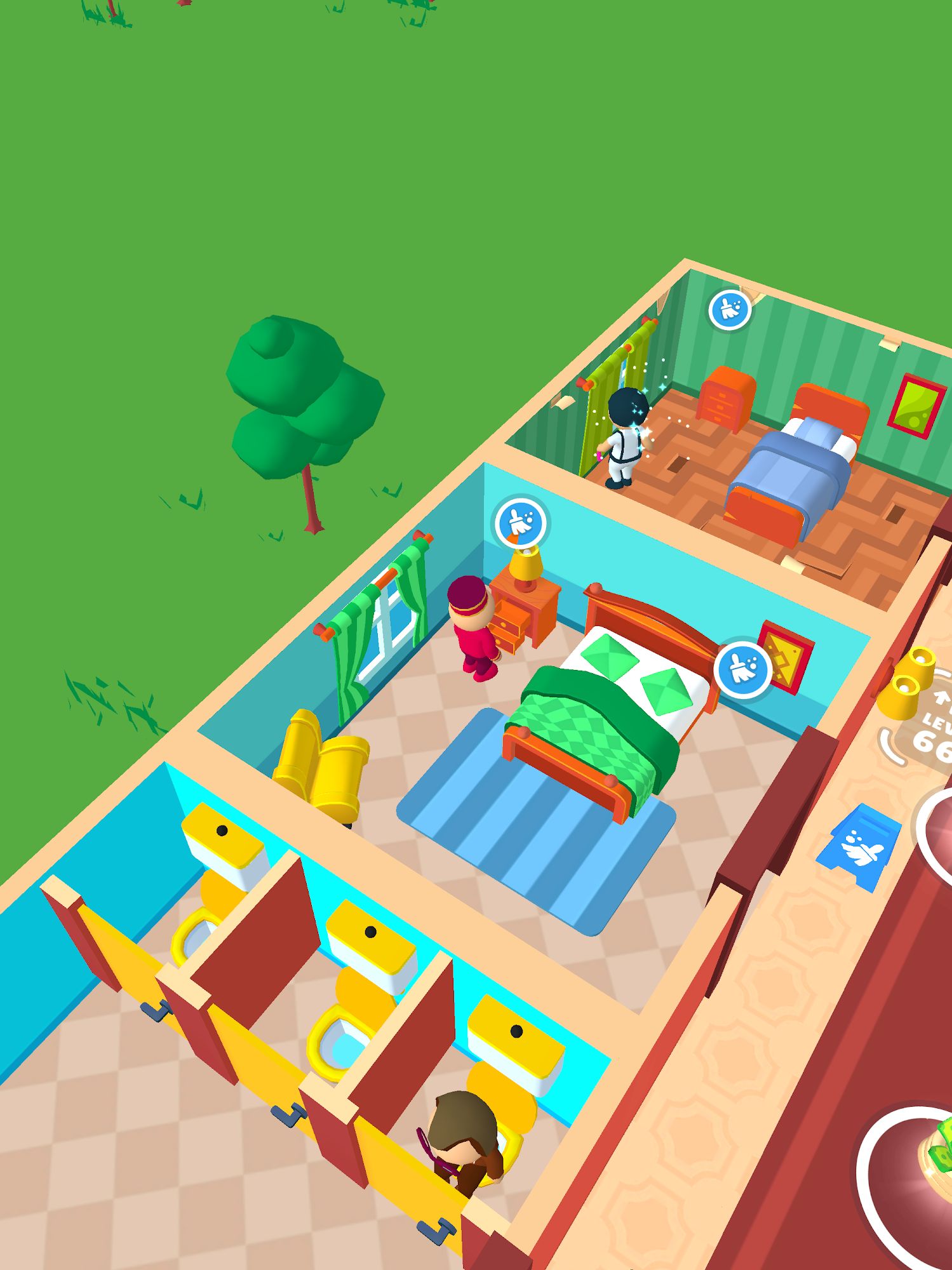Скачать My Perfect Hotel: Android Простые игра на телефон и планшет.