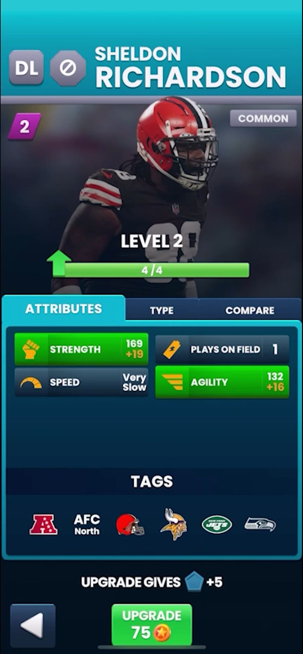 Скачать NFL Clash: Android Американский футбол игра на телефон и планшет.