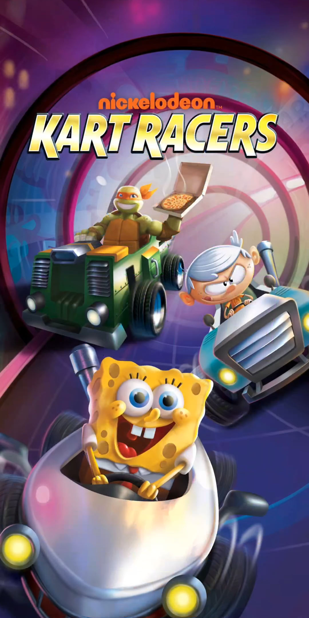 Скачать Nickelodeon Kart Racers: Android По мультфильмам игра на телефон и планшет.