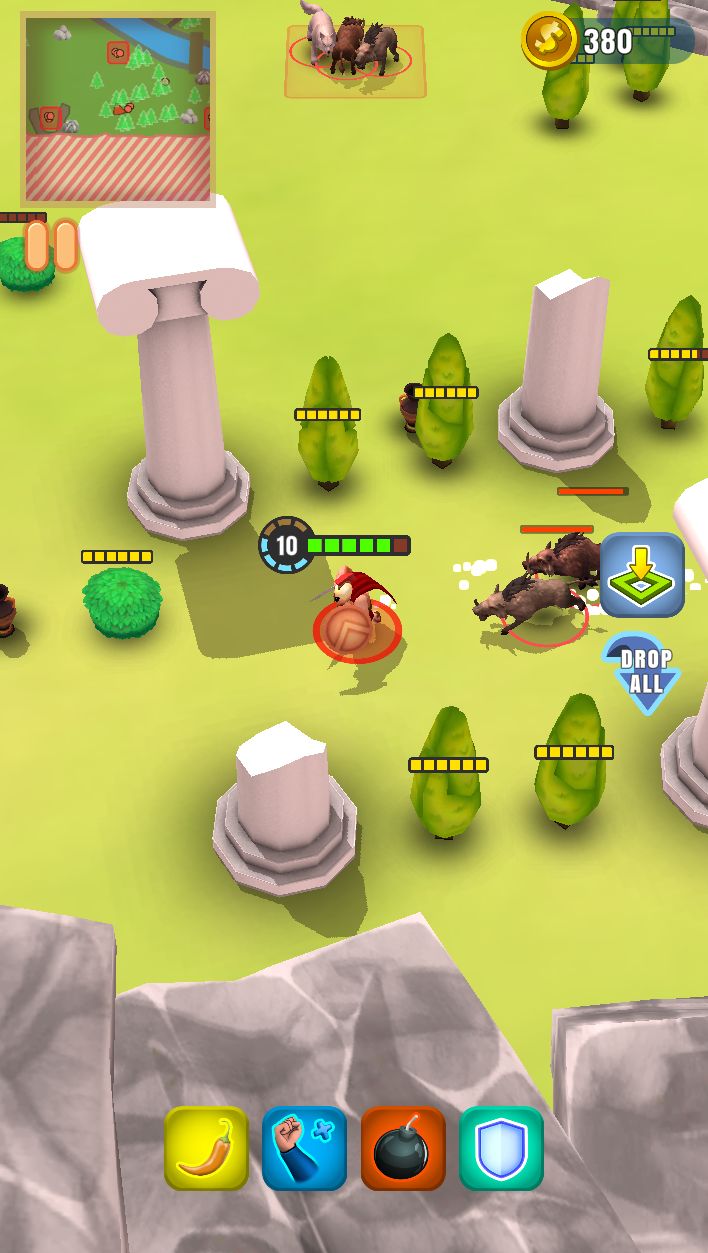 Скачать Nomad War: Viking Survival RPG: Android Экшн РПГ игра на телефон и планшет.