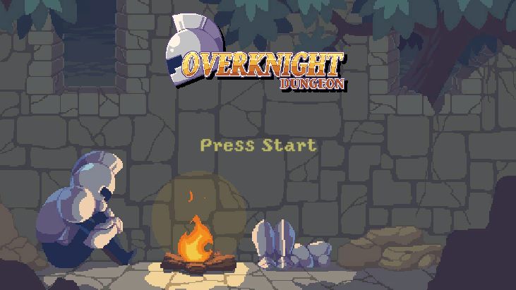 Скачать Overknight Dungeon: Android Платформер игра на телефон и планшет.