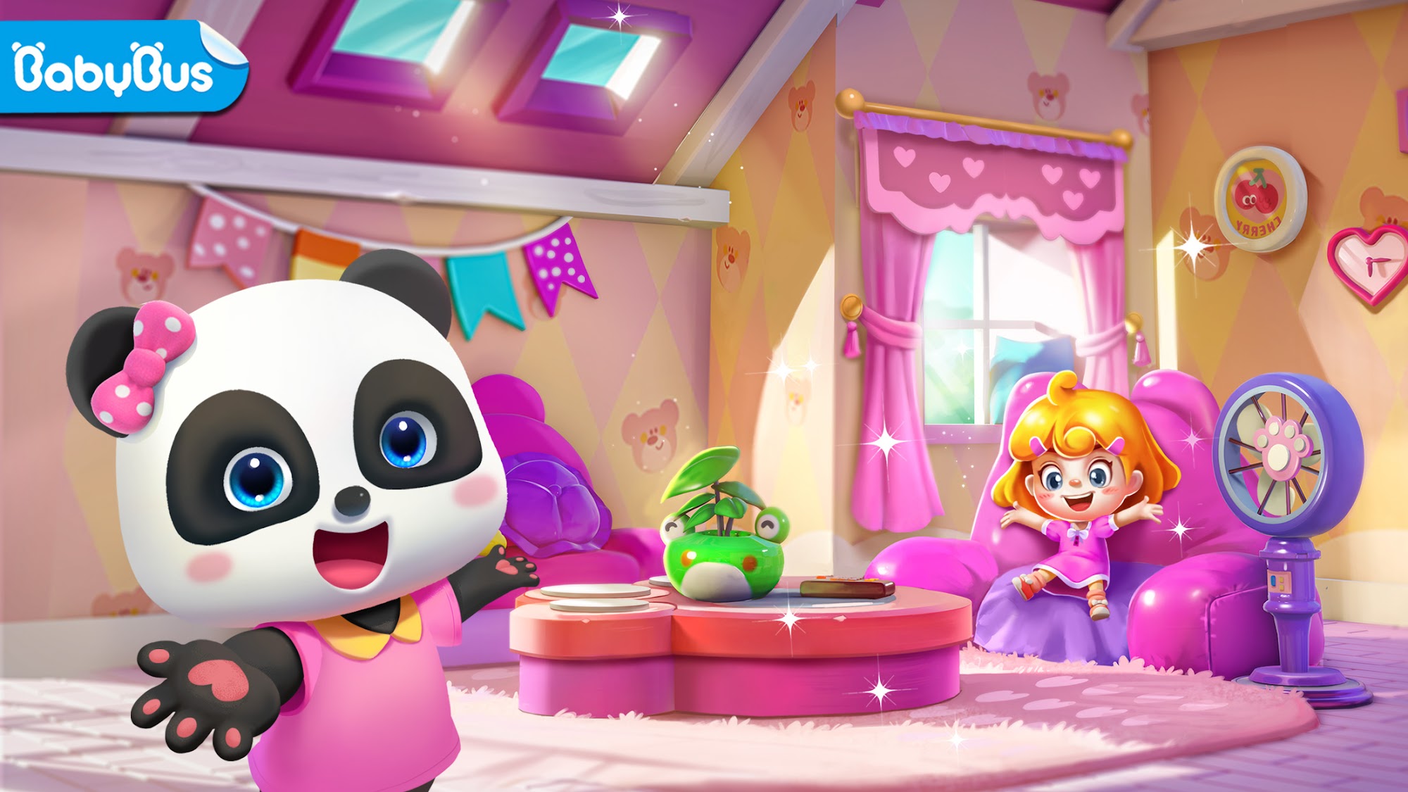 Скачать Panda Games: Town Home: Android Для детей игра на телефон и планшет.