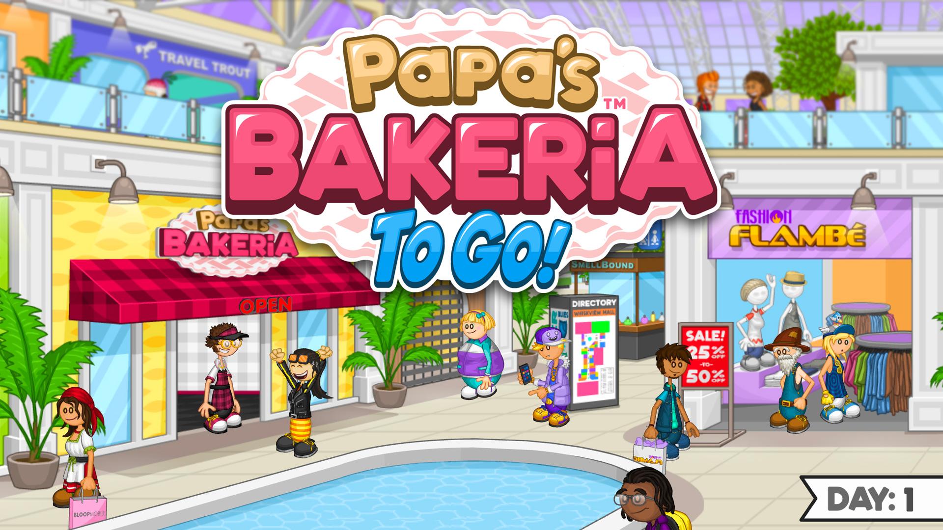 Скачать Papa's Bakeria To Go!: Android Менеджеры игра на телефон и планшет.