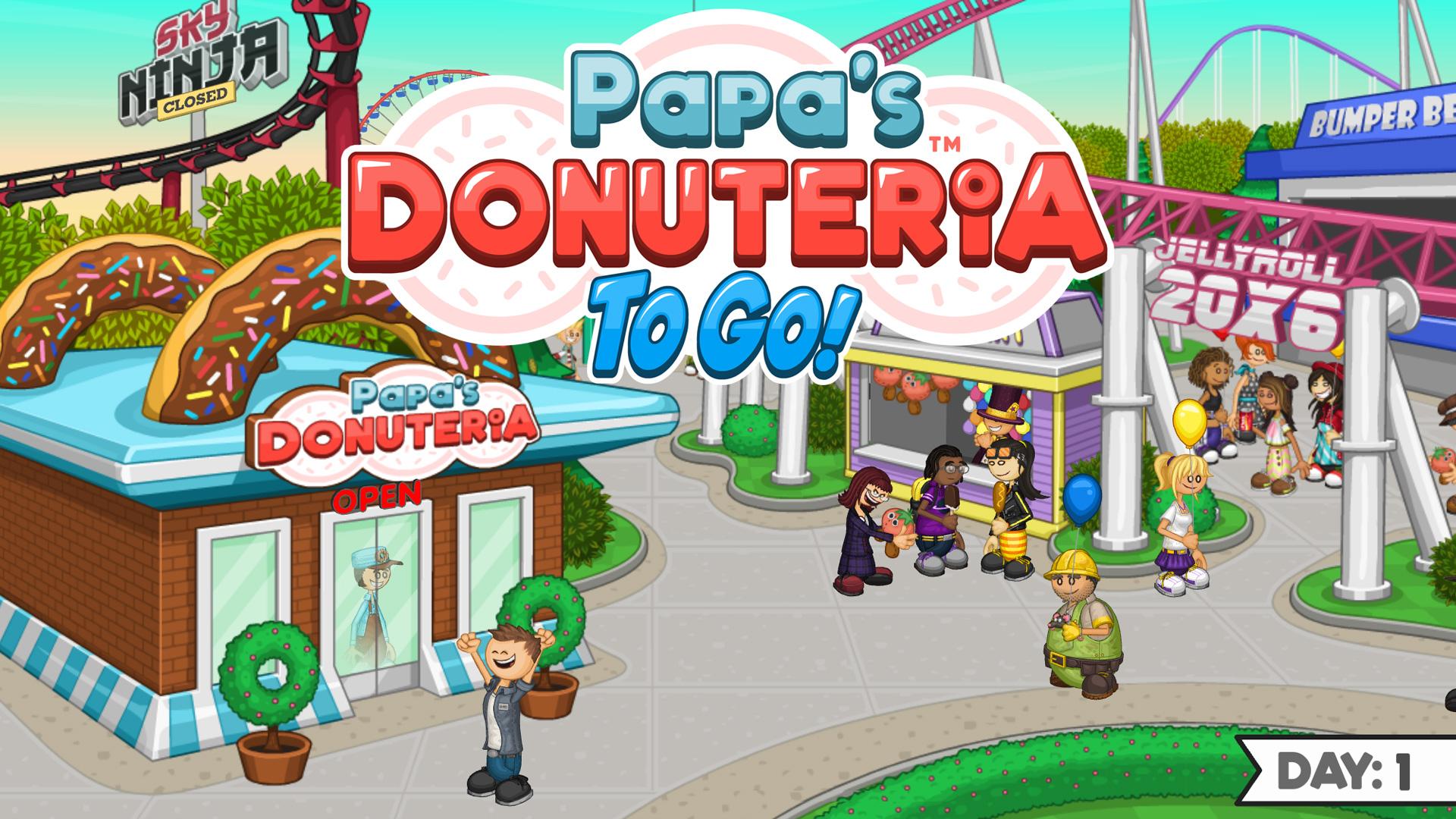 Скачать Papa's Donuteria To Go!: Android Менеджеры игра на телефон и планшет.