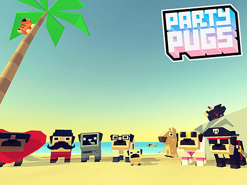 Скачать Party pugs: Beach puzzle go! на Андроид 4.4 бесплатно.