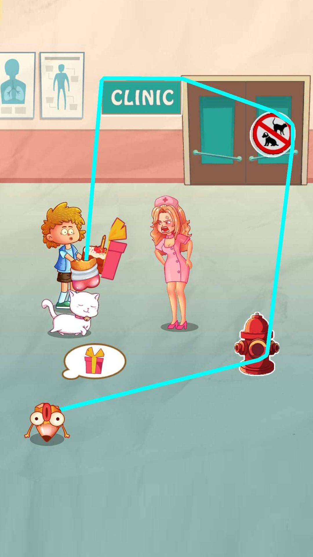 Скачать Pencil Eraser: Nurse Puzzle: Android Головоломки игра на телефон и планшет.