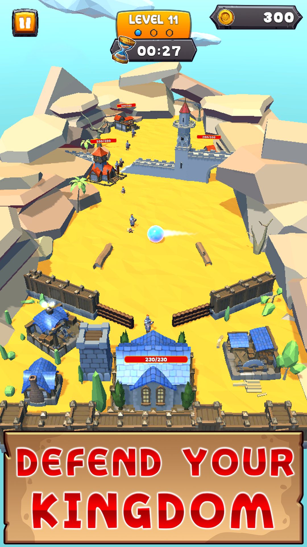 Скачать Pinball Kingdom: Tower Defense: Android С реалистичной физикой игра на телефон и планшет.
