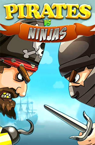 Скачать Pirates vs ninjas: 2 player game: Android Головоломки игра на телефон и планшет.