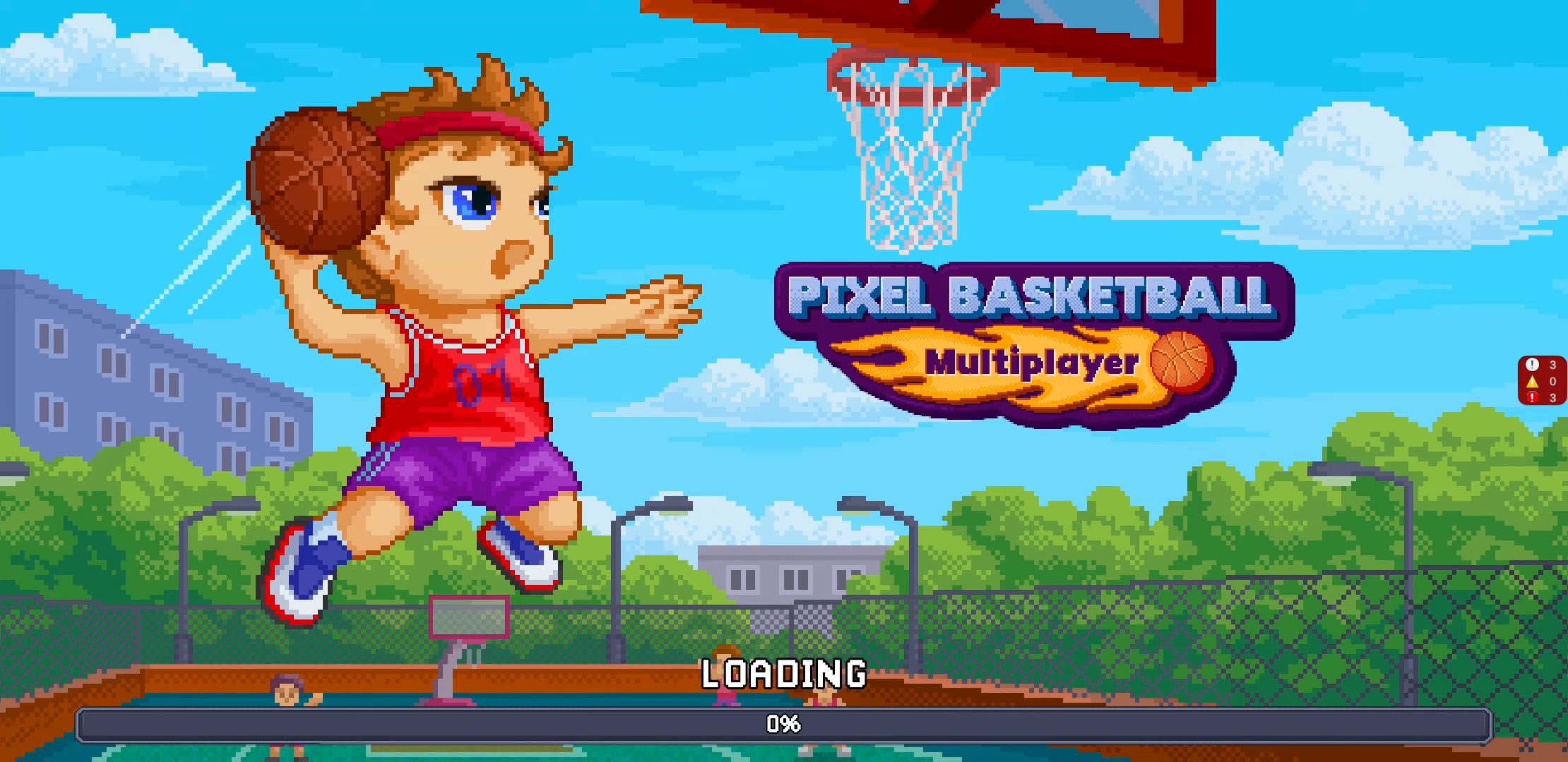 Скачать Pixel Basketball: Multiplayer: Android Online игра на телефон и планшет.