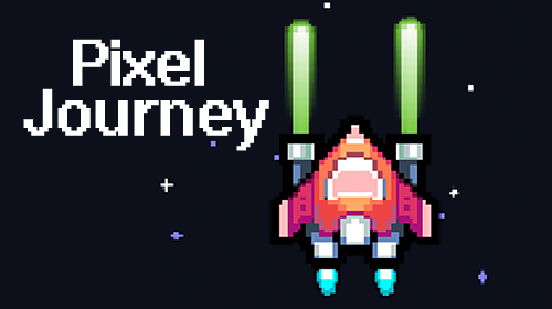 Скачать Pixel journey: 2D space shooter: Android Пиксельные игра на телефон и планшет.