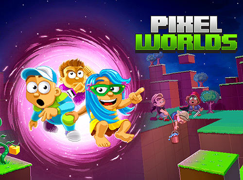 Скачать Pixel worlds: Android Платформер игра на телефон и планшет.