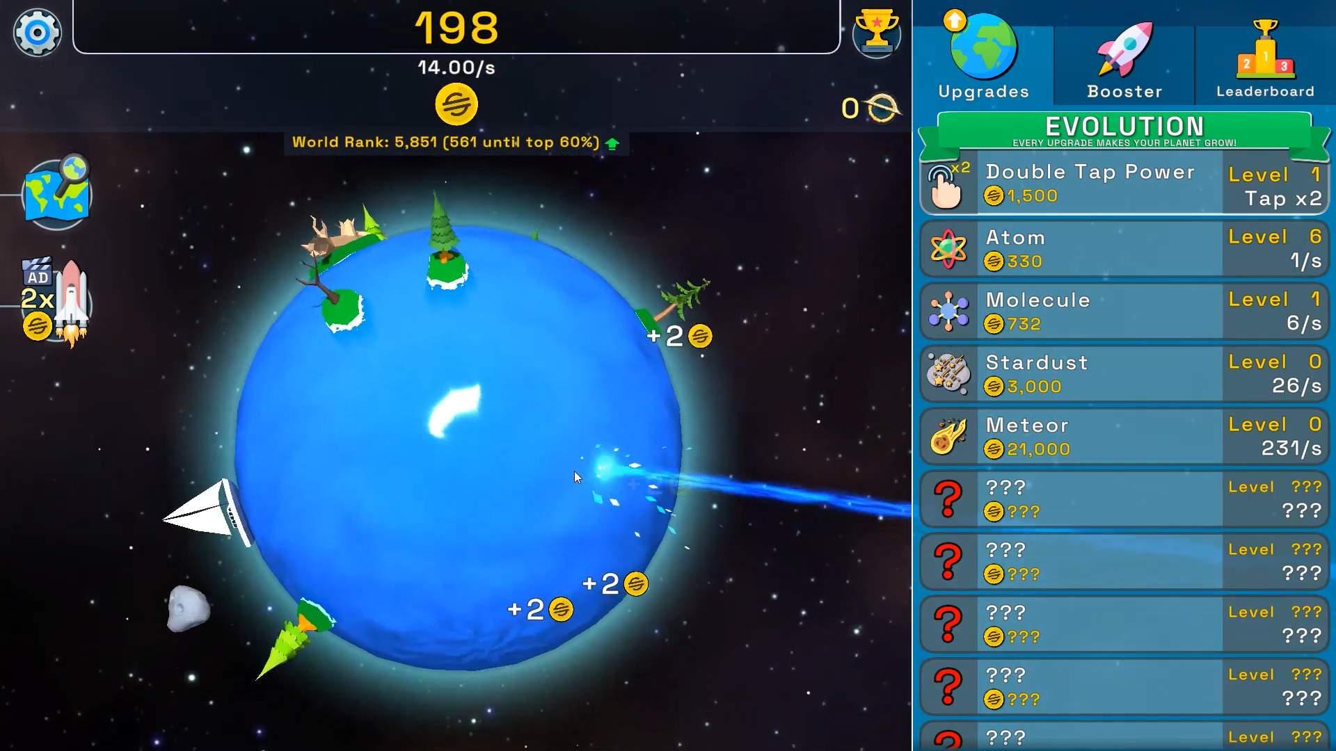 Скачать Planet Evolution: Idle Clicker: Android Простые игра на телефон и планшет.