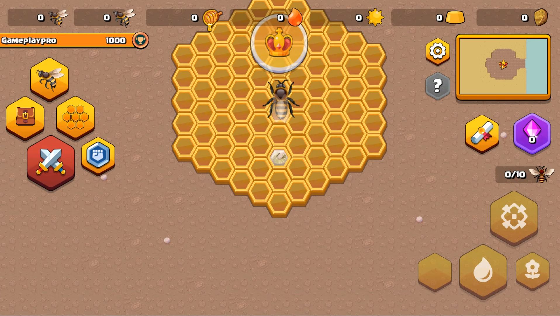 Скачать Pocket Bees: Colony Simulator: Android Животные игра на телефон и планшет.
