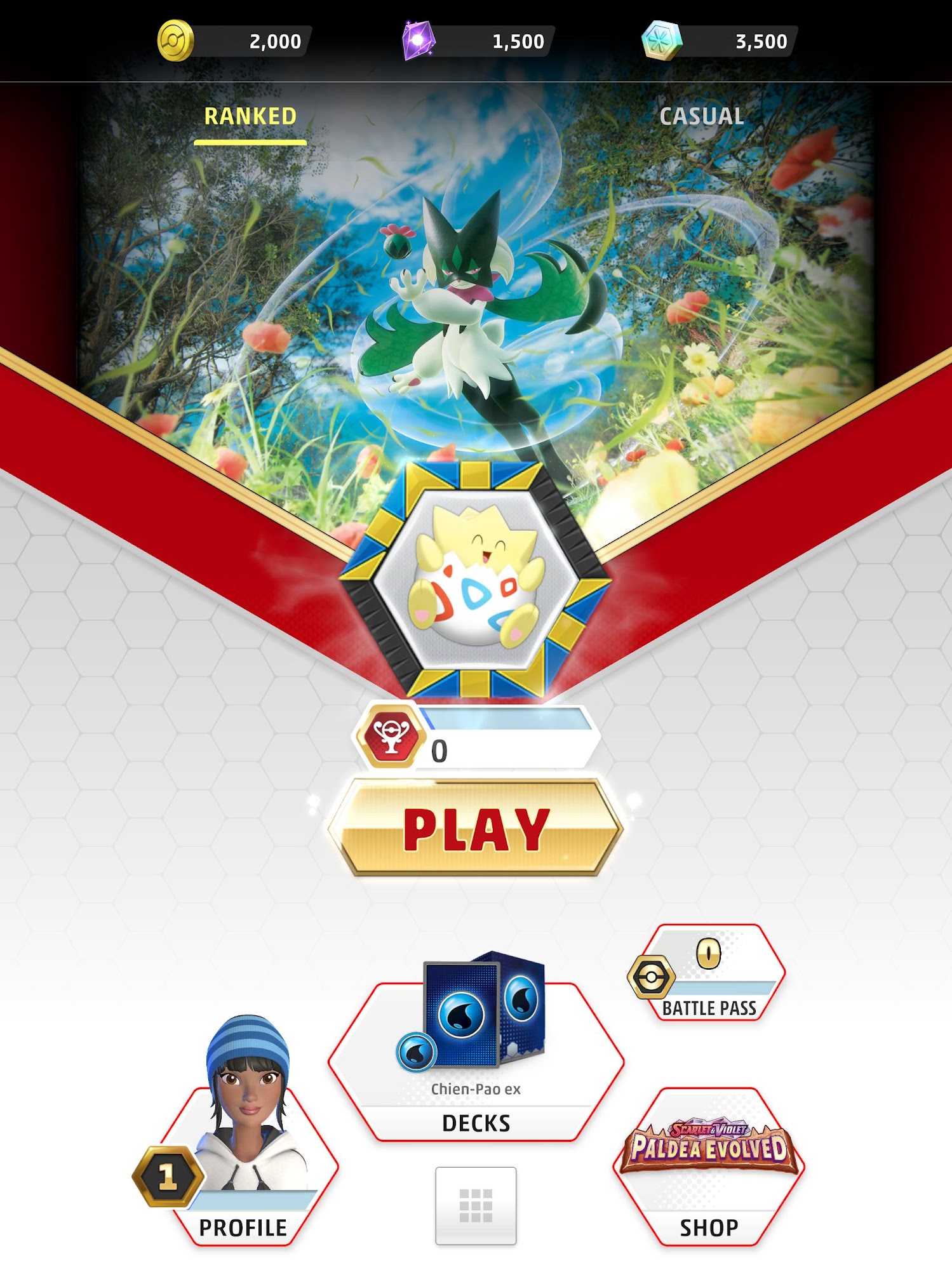 Скачать Pokémon TCG Live: Android Настольные RPG игра на телефон и планшет.