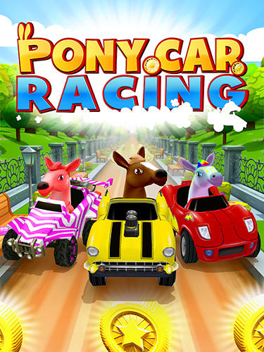 Скачать Pony craft unicorn car racing: Pony care girls: Android Для детей игра на телефон и планшет.