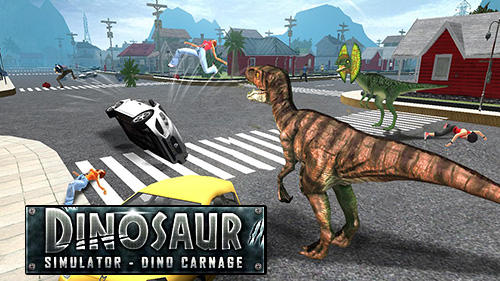 Скачать Primal dinosaur simulator: Dino carnage: Android Динозавры игра на телефон и планшет.