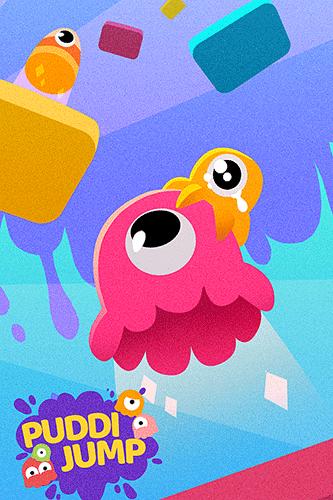 Скачать Puddi jump: Kawaii monsters: Android Прыгалки игра на телефон и планшет.