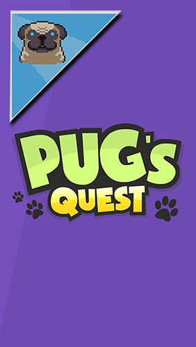 Скачать Pug's quest: Android Пиксельные игра на телефон и планшет.