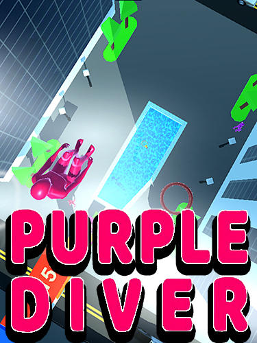 Скачать Purple diver: Android Паркур игра на телефон и планшет.