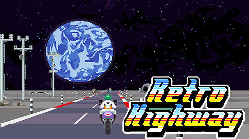 Скачать Retro highway: Android Пиксельные игра на телефон и планшет.