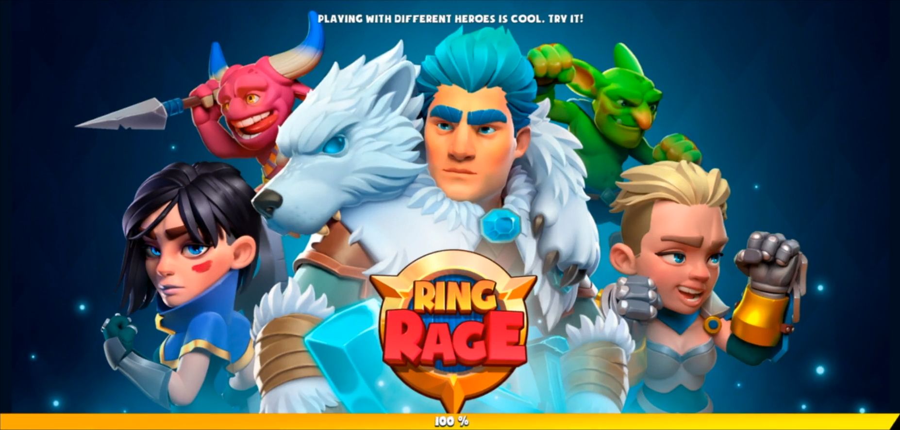 Скачать Ring Rage - Magic Battle Arena: Android Стратегические RPG игра на телефон и планшет.