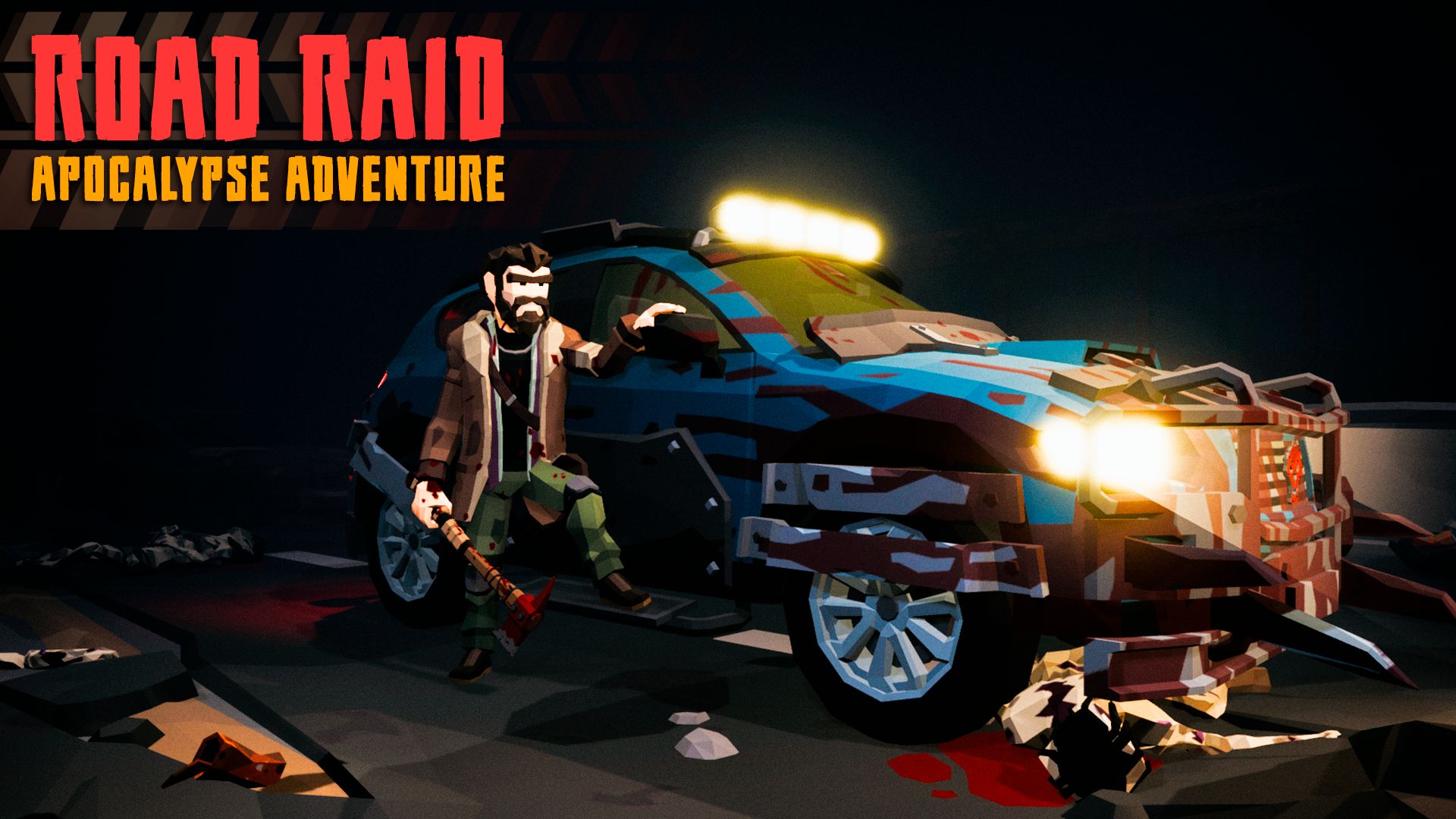 Скачать Road Raid: Puzzle Survival Zombie Adventure: Android Зомби игра на телефон и планшет.