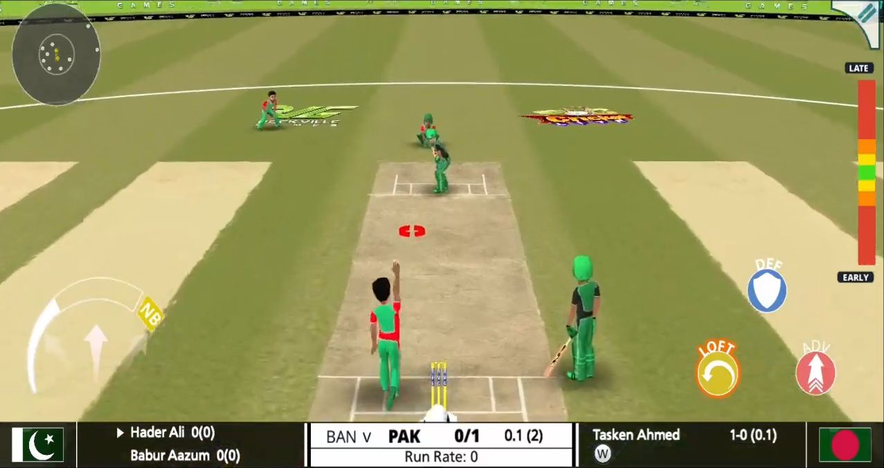 Скачать RVG World Cricket Clash Lite: Android Спортивные игра на телефон и планшет.