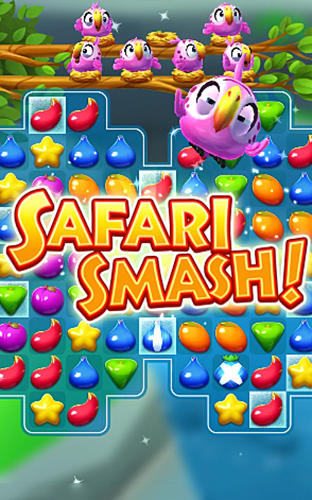 Скачать Safari smash!: Android Три в ряд игра на телефон и планшет.