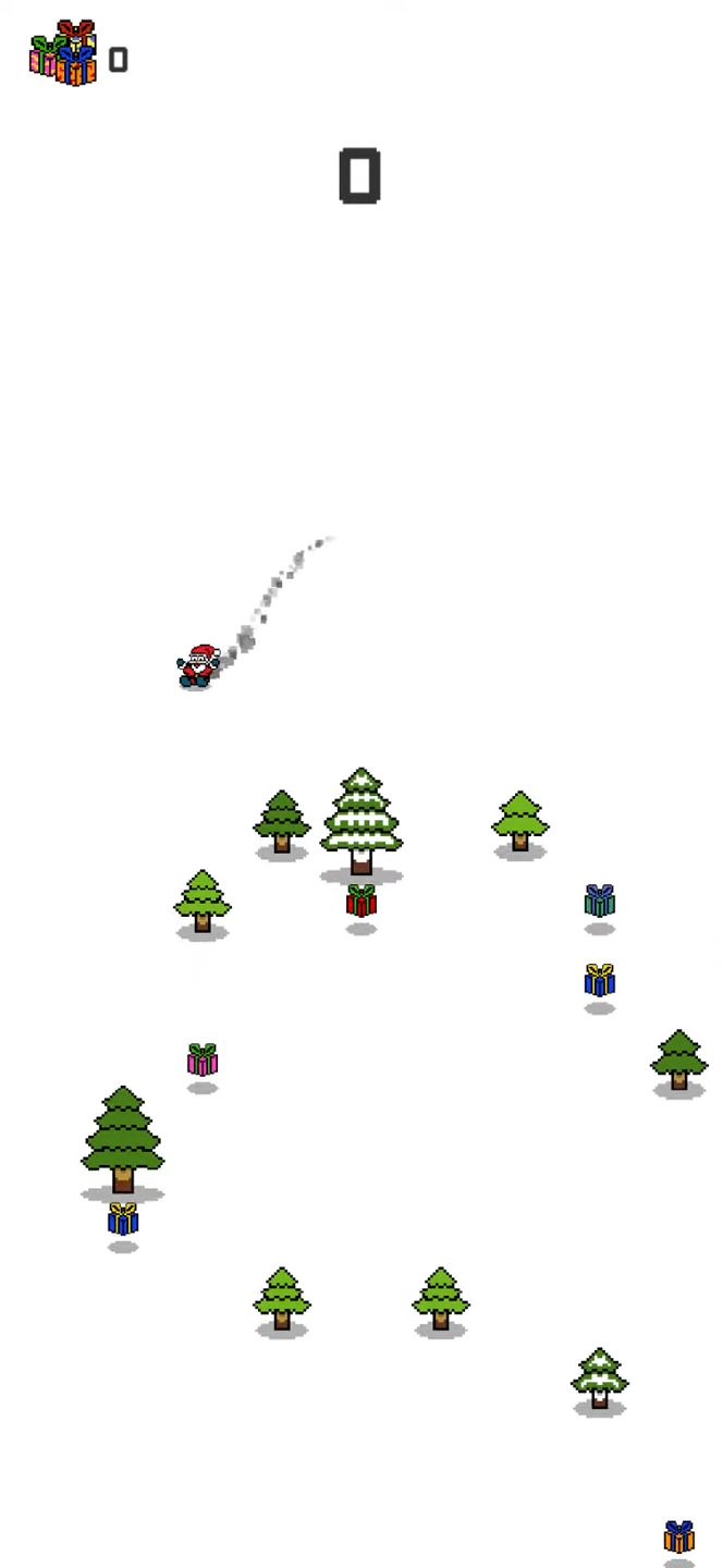 Скачать Santa Pixel Christmas games: Android Аркады игра на телефон и планшет.