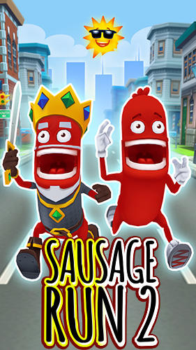 Скачать Sausage run 2: Android Раннеры игра на телефон и планшет.