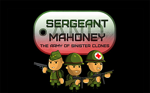 Скачать Sergeant Mahoney and the army of sinister clones: Android Платформер игра на телефон и планшет.