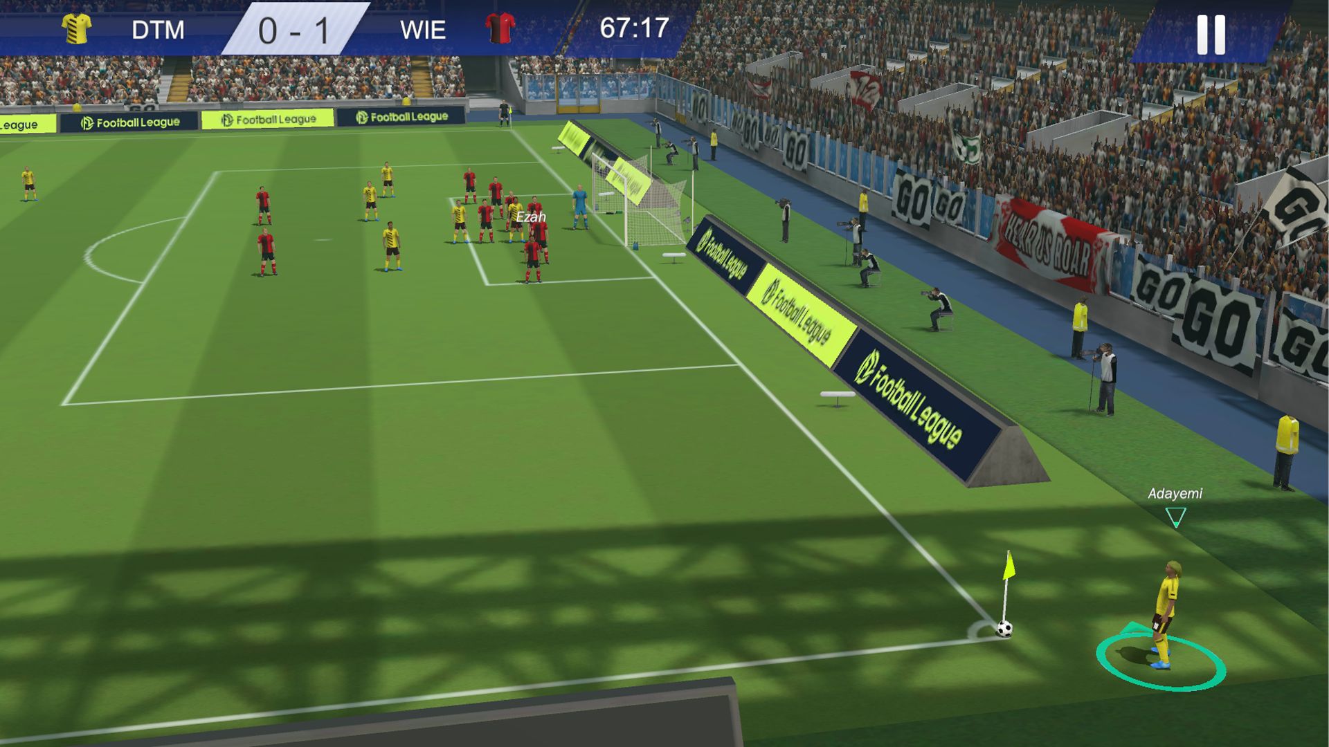 Скачать Football League 2023: Android Футбол игра на телефон и планшет.