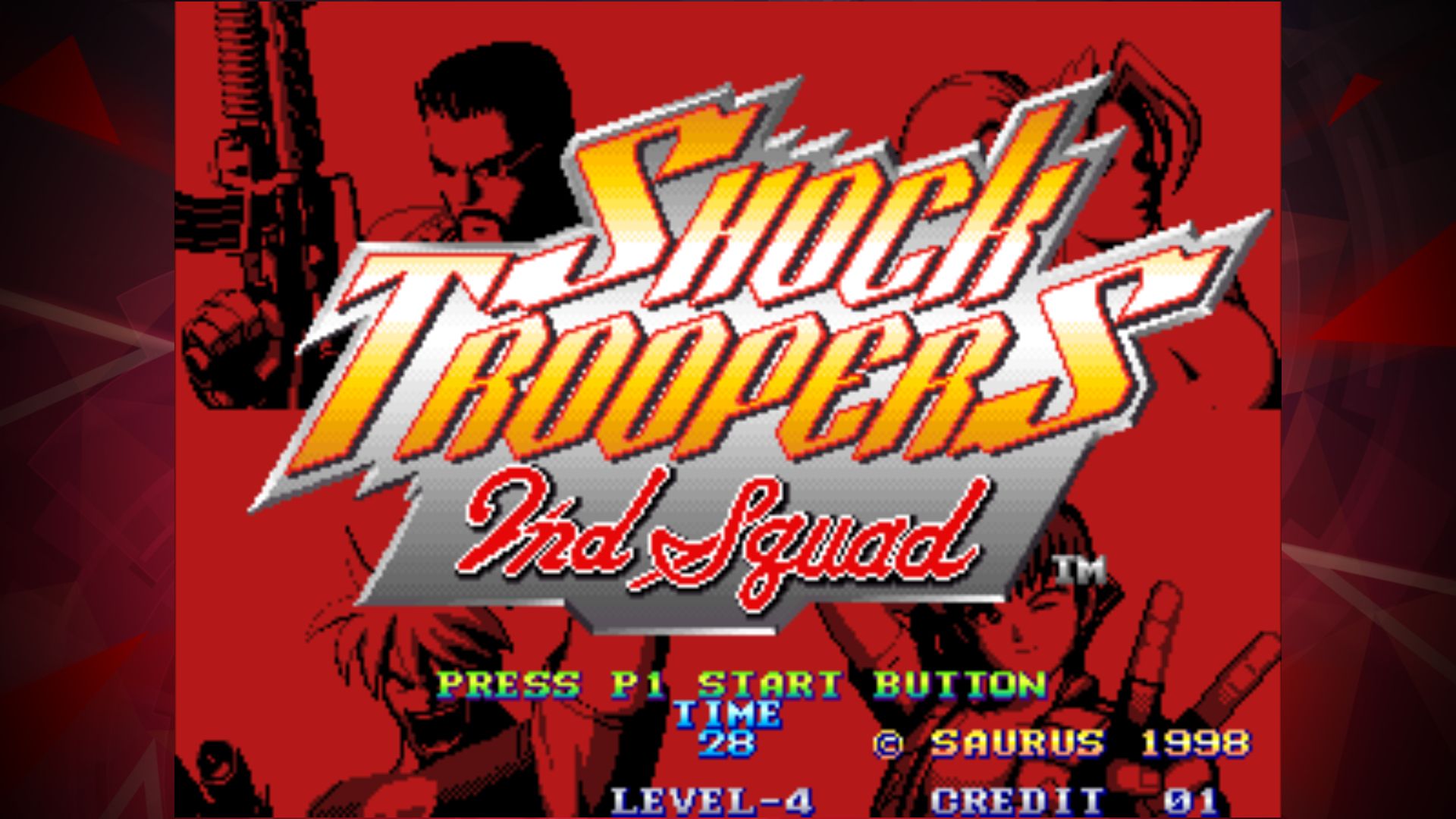 Скачать SHOCK TROOPERS 2nd Squad: Android Рэтро-рпг игра на телефон и планшет.