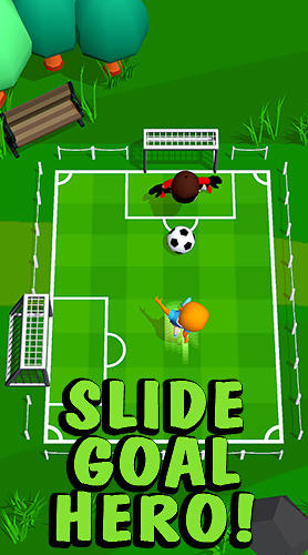 Скачать Slide goal hero: Android Футбол игра на телефон и планшет.