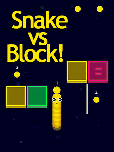 Скачать Snake vs block!: Android Тайм киллеры игра на телефон и планшет.