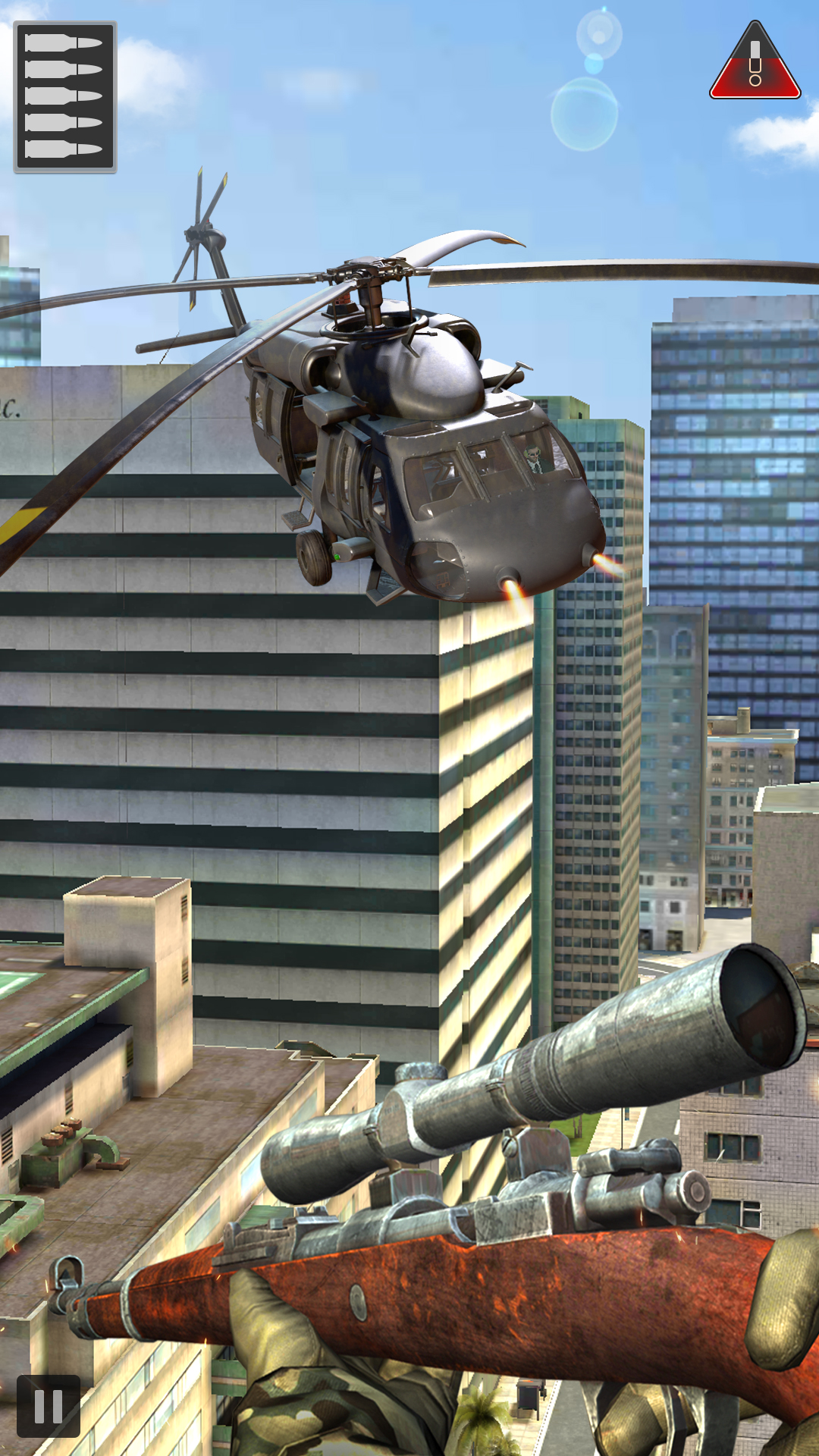 Скачать Sniper Shot 3D : Gun Shooting: Android Стрелялки игра на телефон и планшет.
