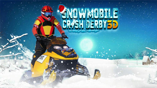 Скачать Snowmobile crash derby 3D: Android Мотоциклы игра на телефон и планшет.