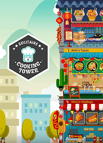 Скачать Solitaire: Cooking tower: Android Настольные игра на телефон и планшет.