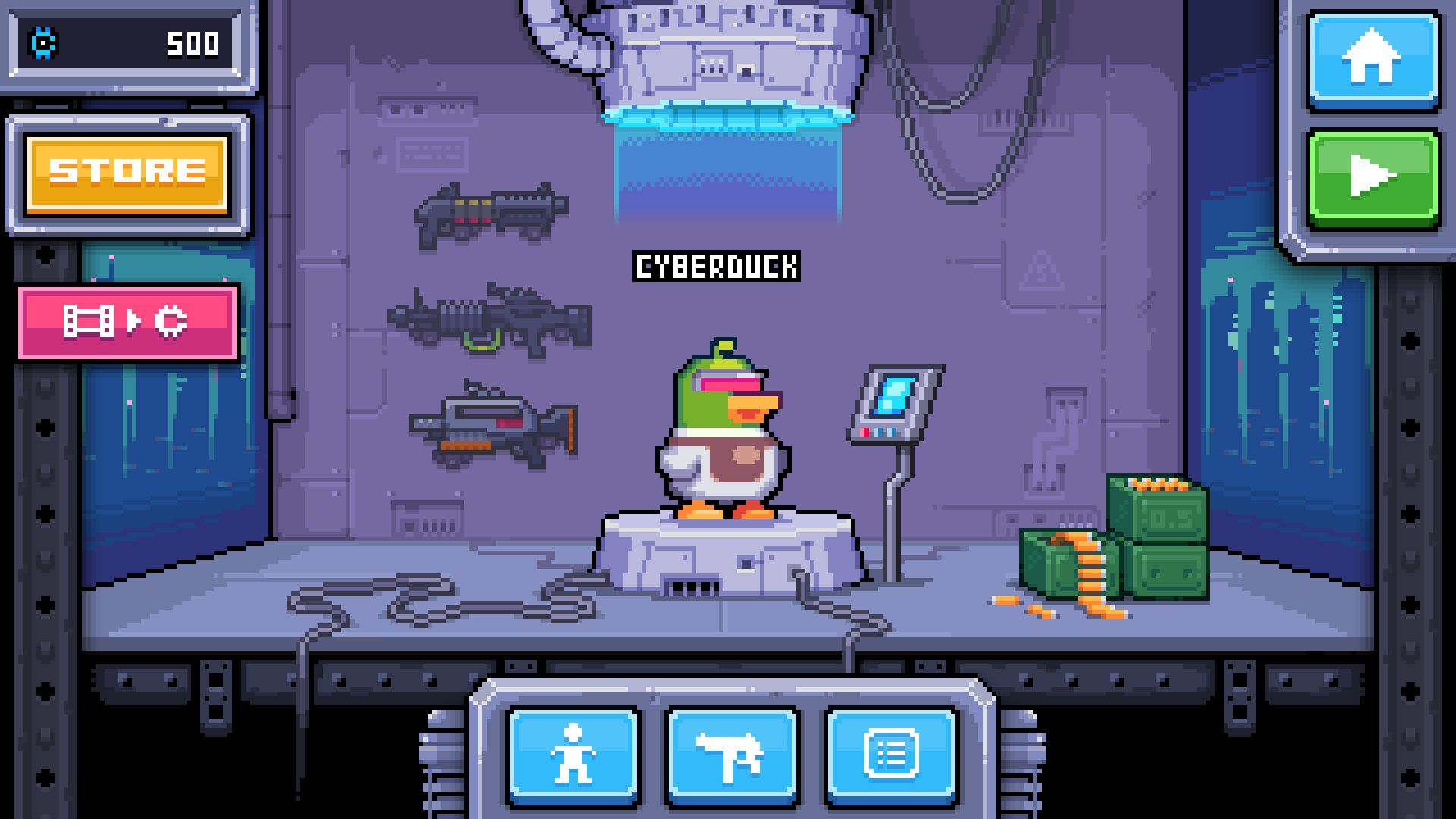 Скачать Special Agent CyberDuck: Android Пиксельные игра на телефон и планшет.