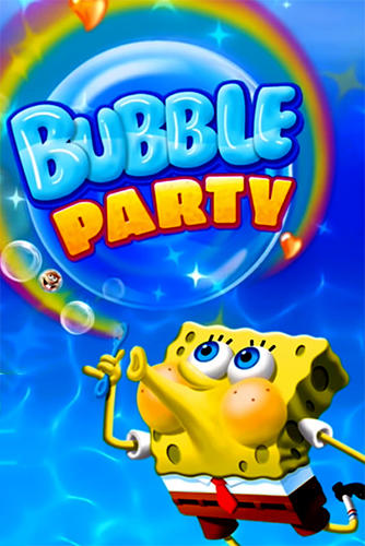 Скачать Sponge Bob bubble party: Android По мультфильмам игра на телефон и планшет.