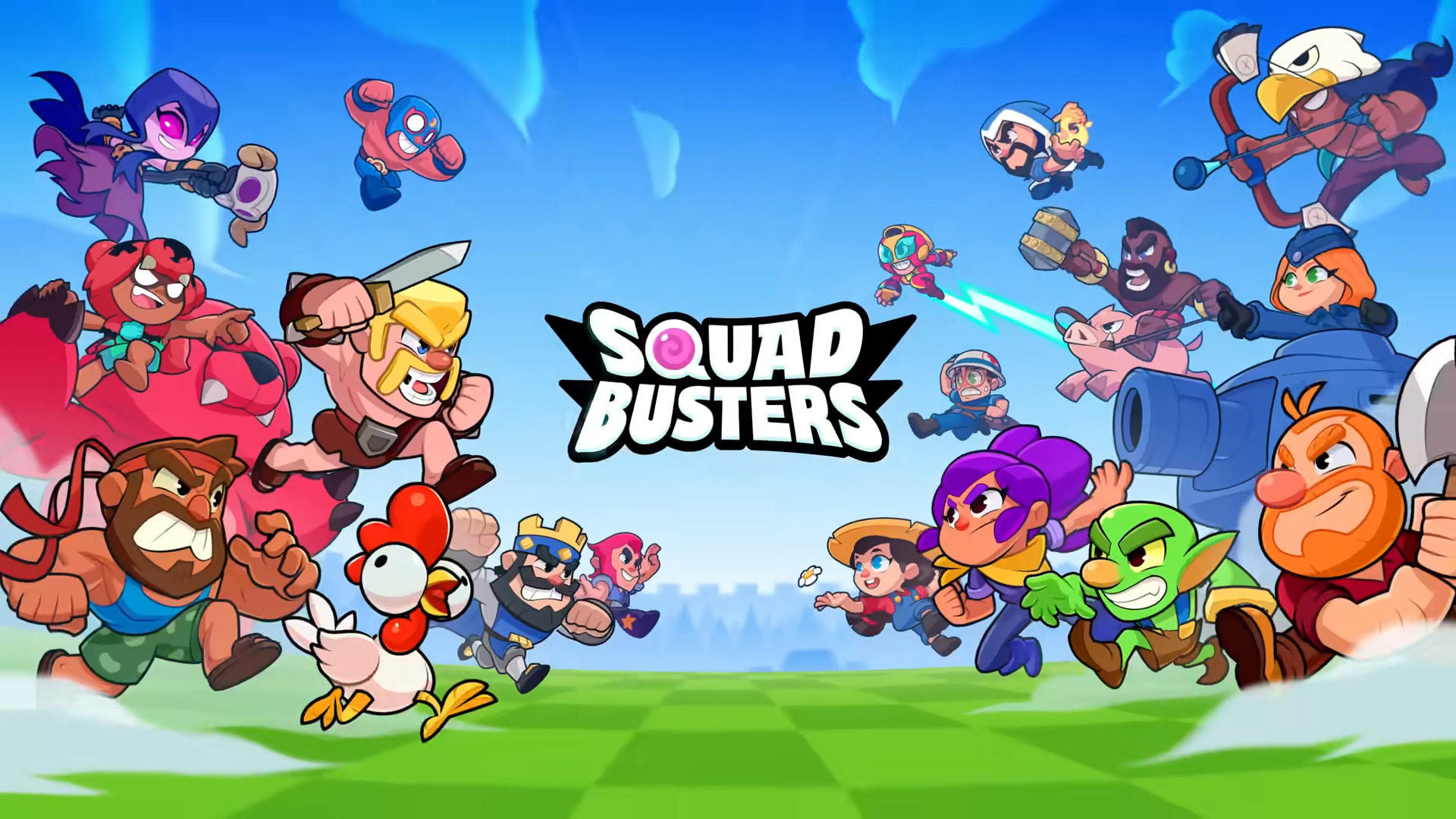 Скачать Squad Busters: Android Online игра на телефон и планшет.