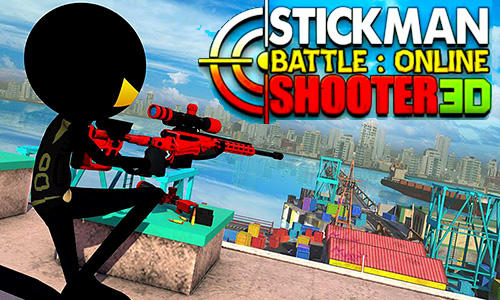 Скачать Stickman battle: Online shooter 3D: Android Стикмен игра на телефон и планшет.