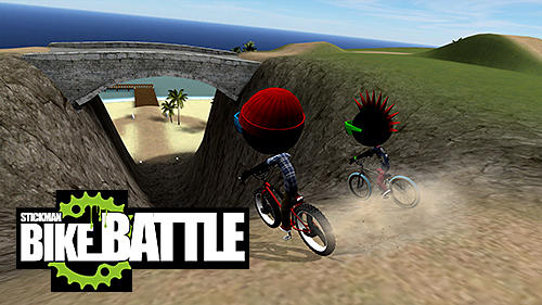 Скачать Stickman bike battle: Android Стикмен игра на телефон и планшет.